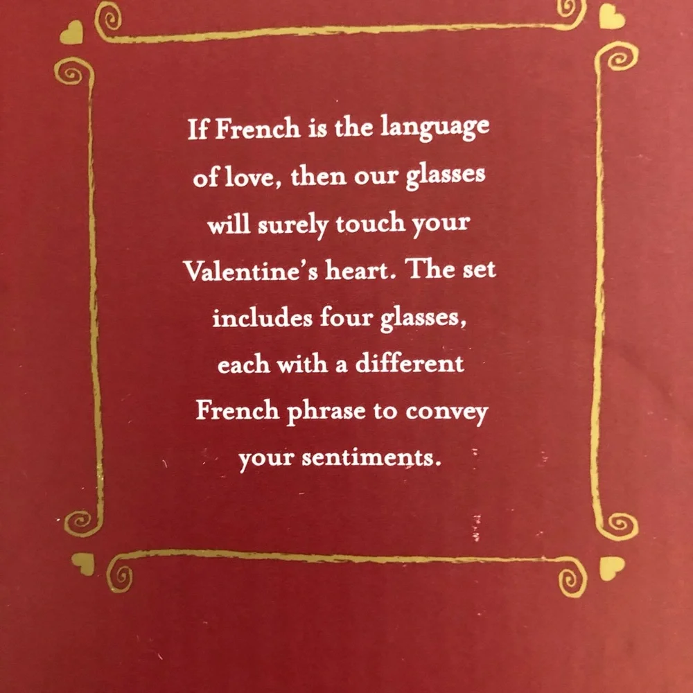 NIB Williams Sonoma Glasses